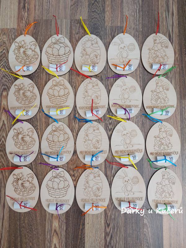 Vejce na darování peněz