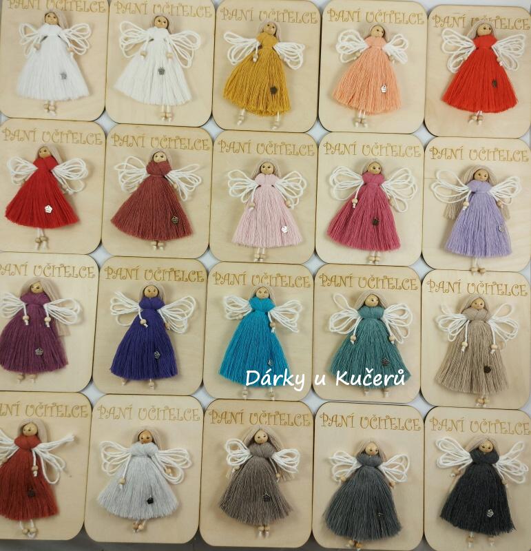 PANÍ UČITELCE - bílá