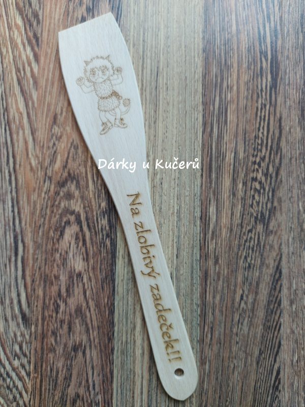 Mikulášská vařečka - na zlobivý zadeček