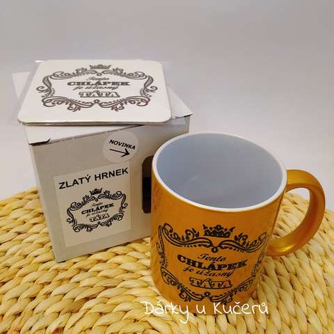 Zlatý hrnek pro tatínka