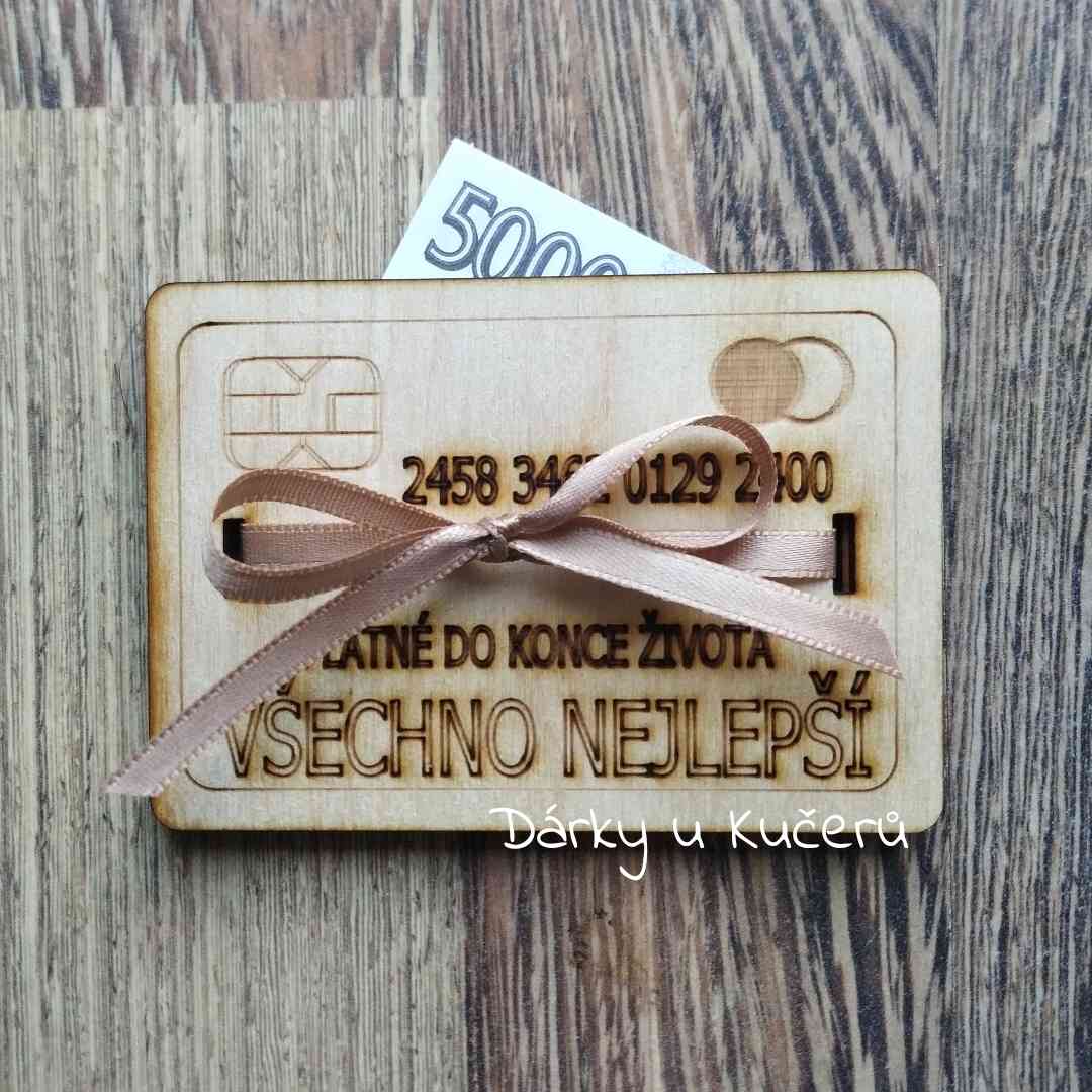 Kreditní karta VŠECHNO NEJLEPŠÍ
