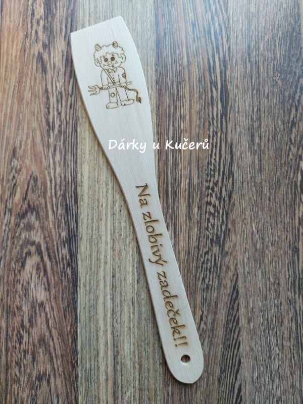 Mikulášská vařečka - na zlobivý zadeček