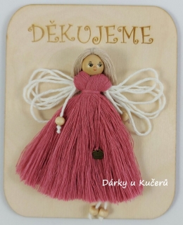 DĚKUJEME - malinová