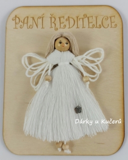 PANÍ ŘEDITELCE - bílá