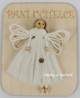 PANÍ UČITELCE - krémová