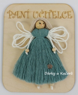 PANÍ UČITELCE - aqua