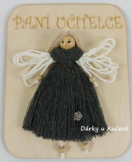 PANÍ UČITELCE - antracit
