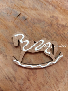 Ozdoba houpací kůň - PERNÍČKOVÁ