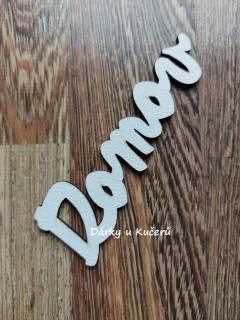 DOMOV - bílá