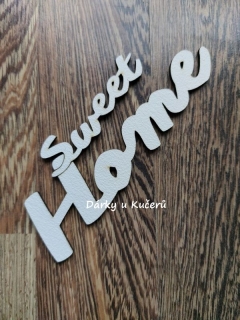 SWEET HOME - bílá