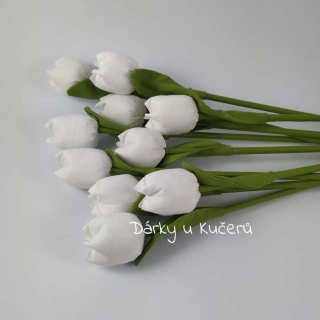 Látkový tulipán