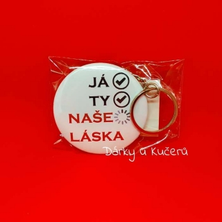 Klíčenka s otvírákem