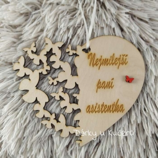 Srdce paní asistentce